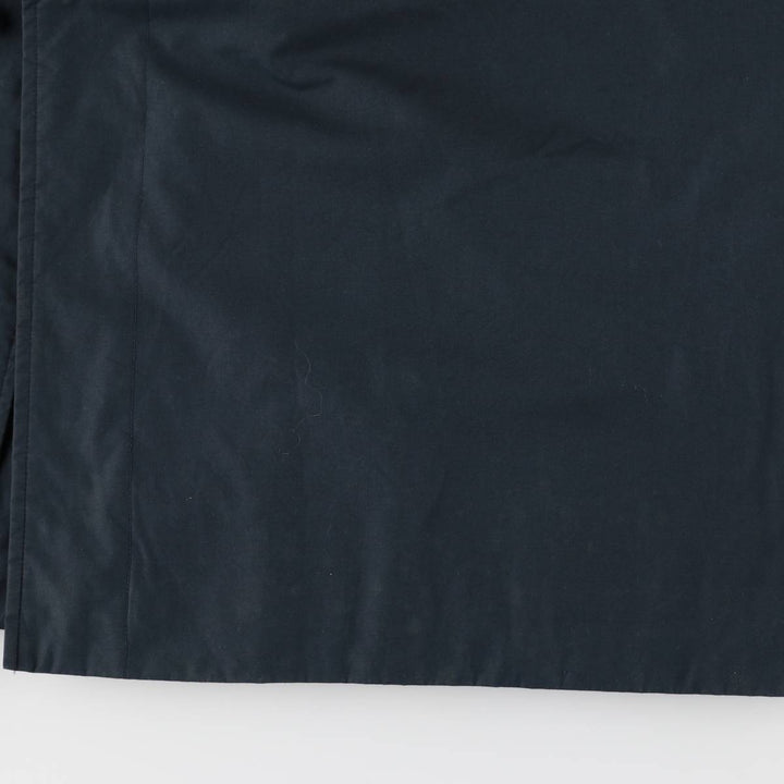 Burberry's Balmacaan Coat, Made in England, Men's XL Size polyester navy blue type Vintage Second Hand