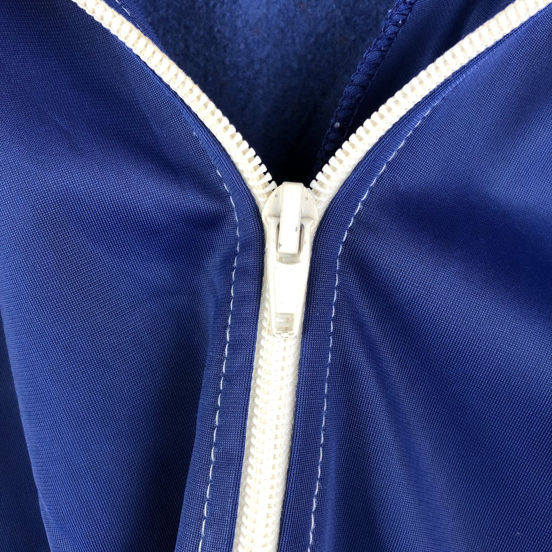Vintage 1970'S adidas VENTEX ATP Track Jacket, Men's Size Medium polyester navy blue type Vintage Second Hand