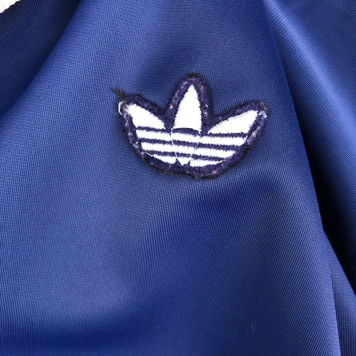 Vintage 1970'S adidas VENTEX ATP Track Jacket, Men's Size Medium polyester navy blue type Vintage Second Hand