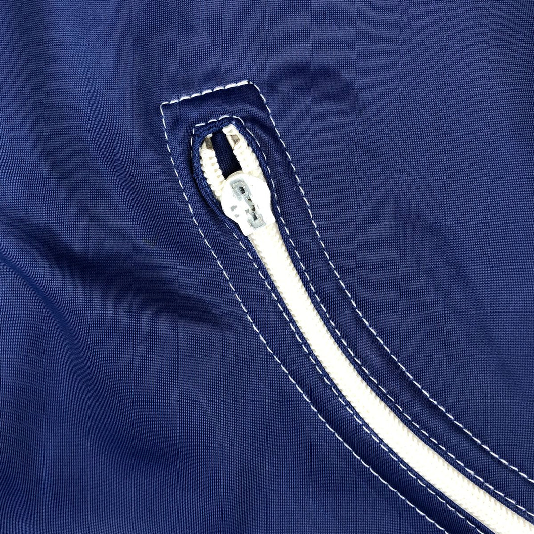 Vintage 1970'S adidas VENTEX ATP Track Jacket, Men's Size Medium polyester navy blue type Vintage Second Hand