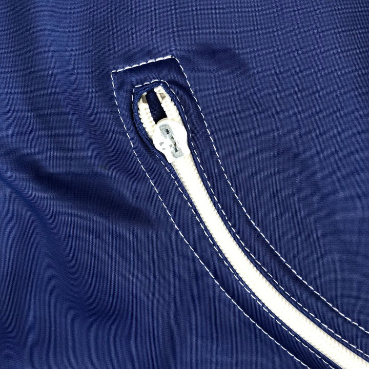 Vintage 1970'S adidas VENTEX ATP Track Jacket, Men's Size Medium polyester navy blue type Vintage Second Hand