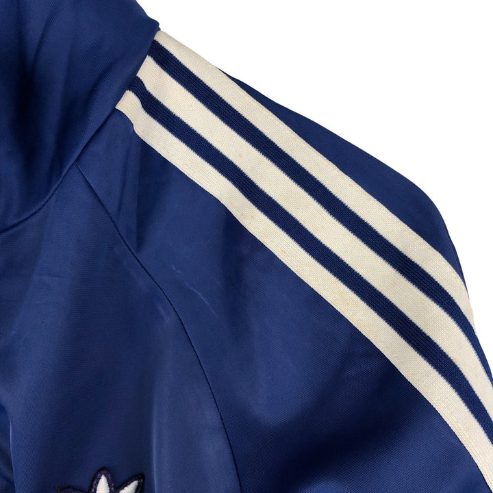 Vintage 1970'S adidas VENTEX ATP Track Jacket, Men's Size Medium polyester navy blue type Vintage Second Hand