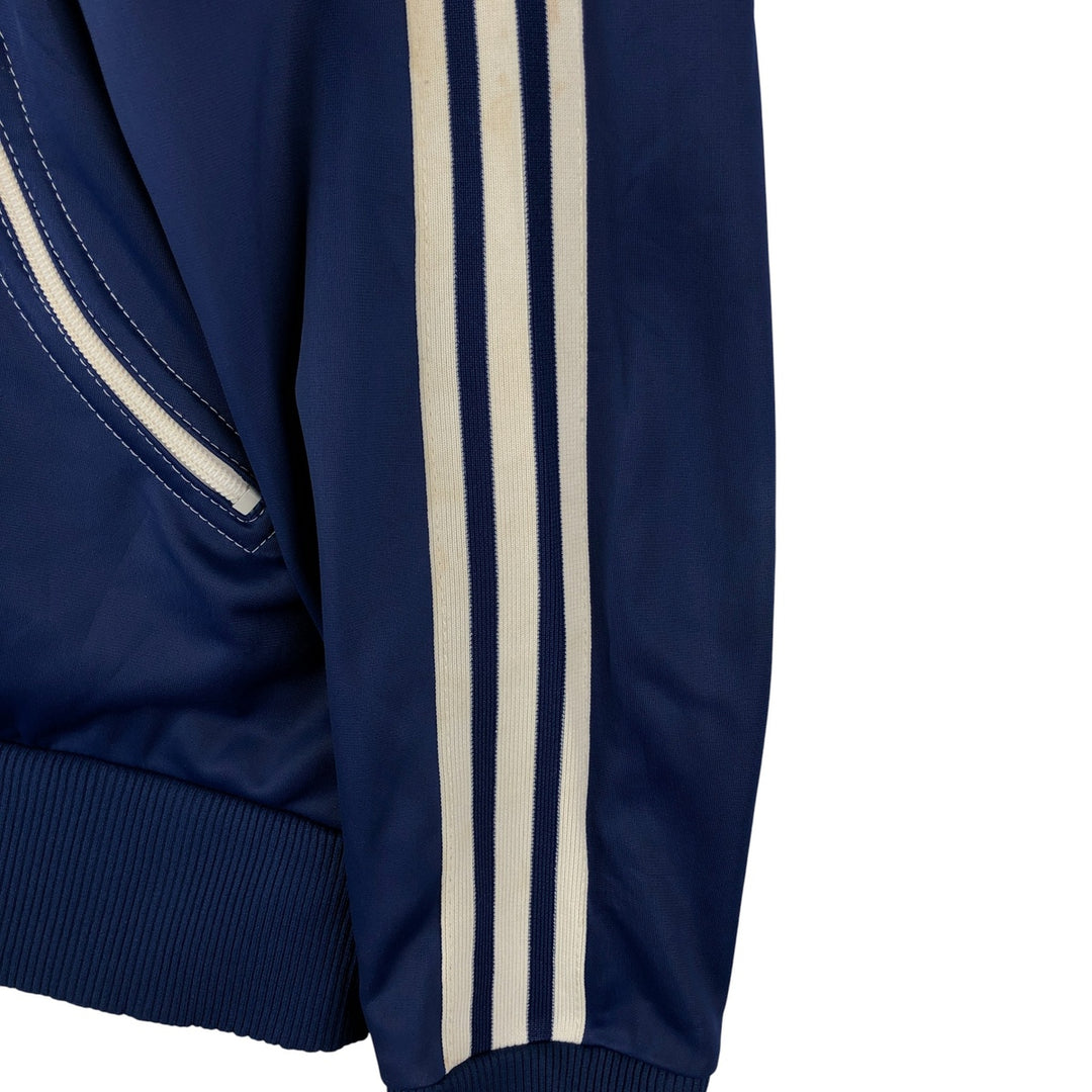 Vintage 1970'S adidas VENTEX ATP Track Jacket, Men's Size Medium polyester navy blue type Vintage Second Hand