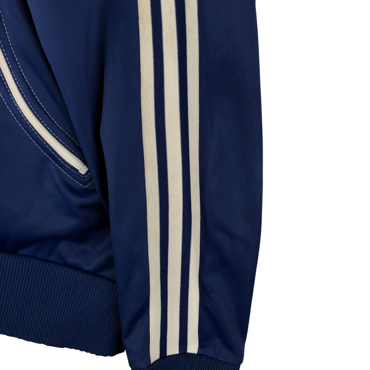 Vintage 1970'S adidas VENTEX ATP Track Jacket, Men's Size Medium polyester navy blue type Vintage Second Hand