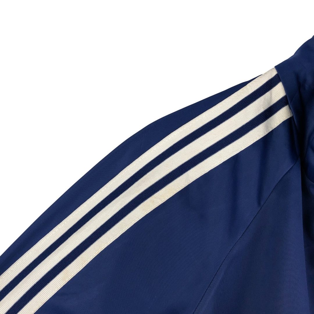 Vintage 1970'S adidas VENTEX ATP Track Jacket, Men's Size Medium polyester navy blue type Vintage Second Hand