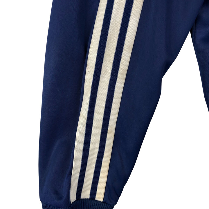 Vintage 1970'S adidas VENTEX ATP Track Jacket, Men's Size Medium polyester navy blue type Vintage Second Hand