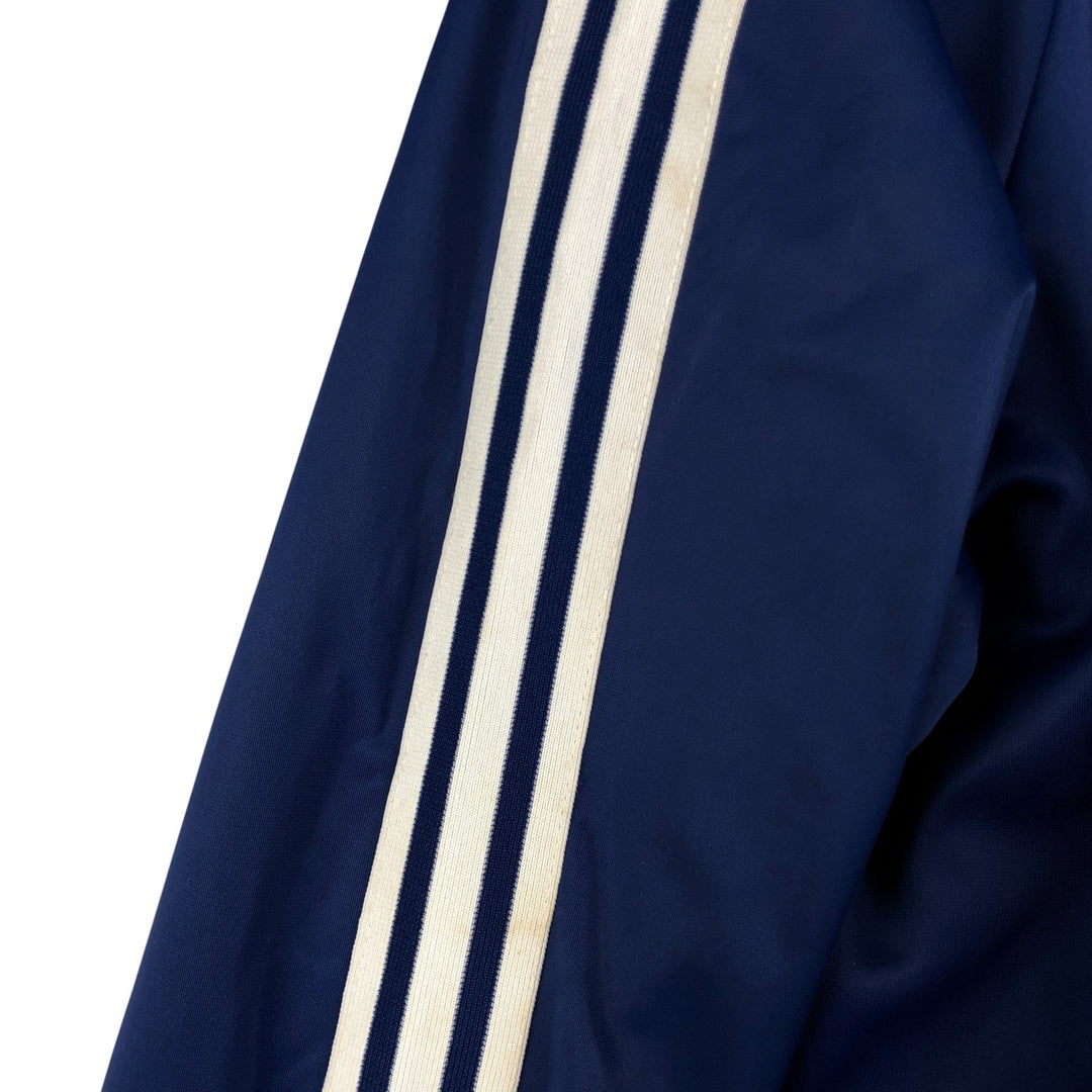 Vintage 1970'S adidas VENTEX ATP Track Jacket, Men's Size Medium polyester navy blue type Vintage Second Hand