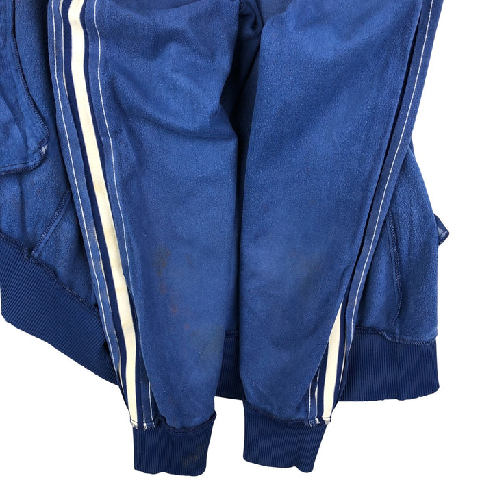 Vintage 1970'S adidas VENTEX ATP Track Jacket, Men's Size Medium polyester navy blue type Vintage Second Hand