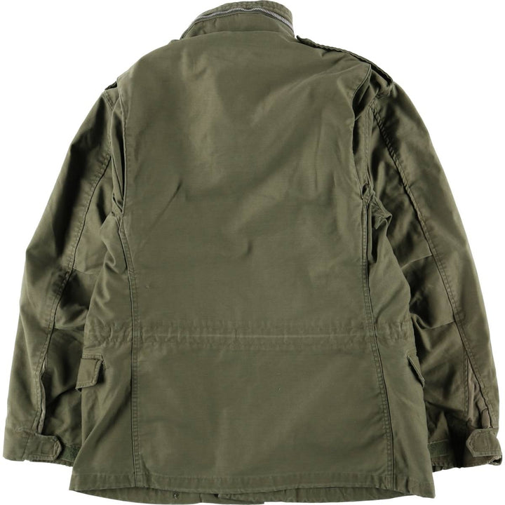 Authentic 1960'S US Military M-65 Field Jacket, Made in USA, Regular Small, Men's Size Medium unclear Khaki type Vintage Second Hand