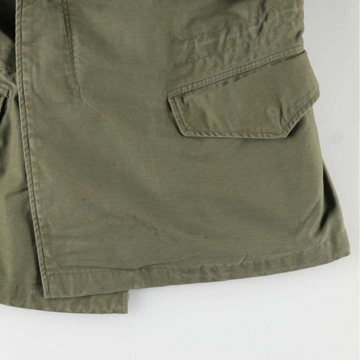 Authentic 1960'S US Military M-65 Field Jacket, Made in USA, Regular Small, Men's Size Medium unclear Khaki type Vintage Second Hand