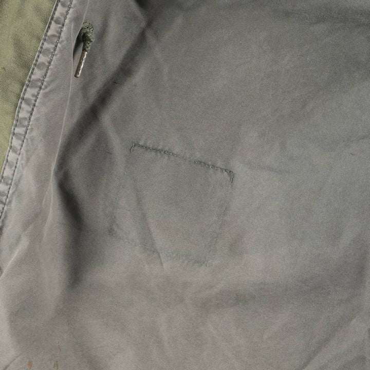 US Army M-65 2nd Paint Military Field Jacket, Men's Size L unclear Khaki type Vintage Second Hand