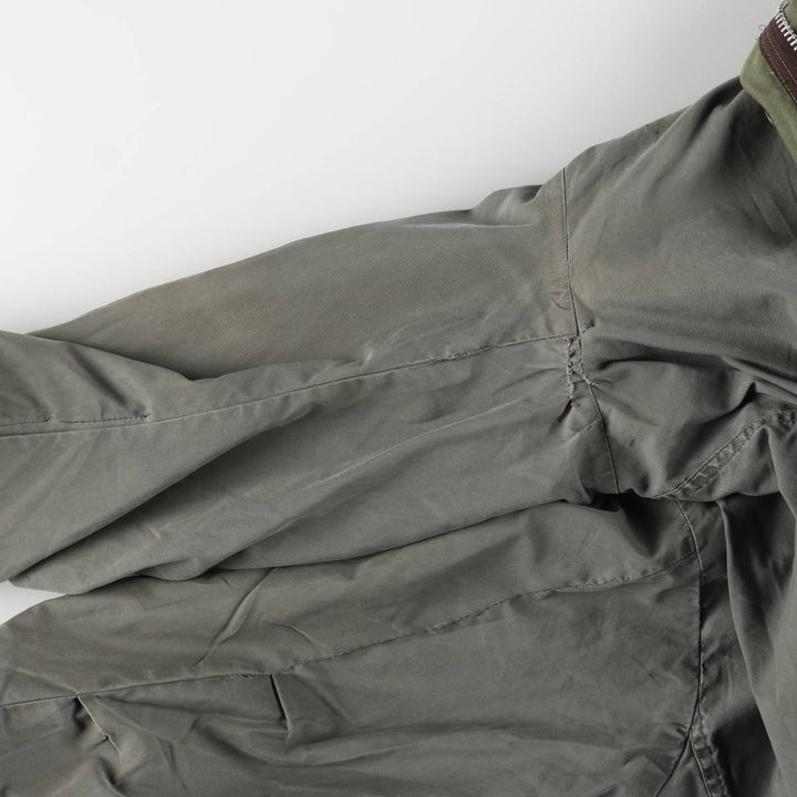US Army M-65 2nd Paint Military Field Jacket, Men's Size L unclear Khaki type Vintage Second Hand