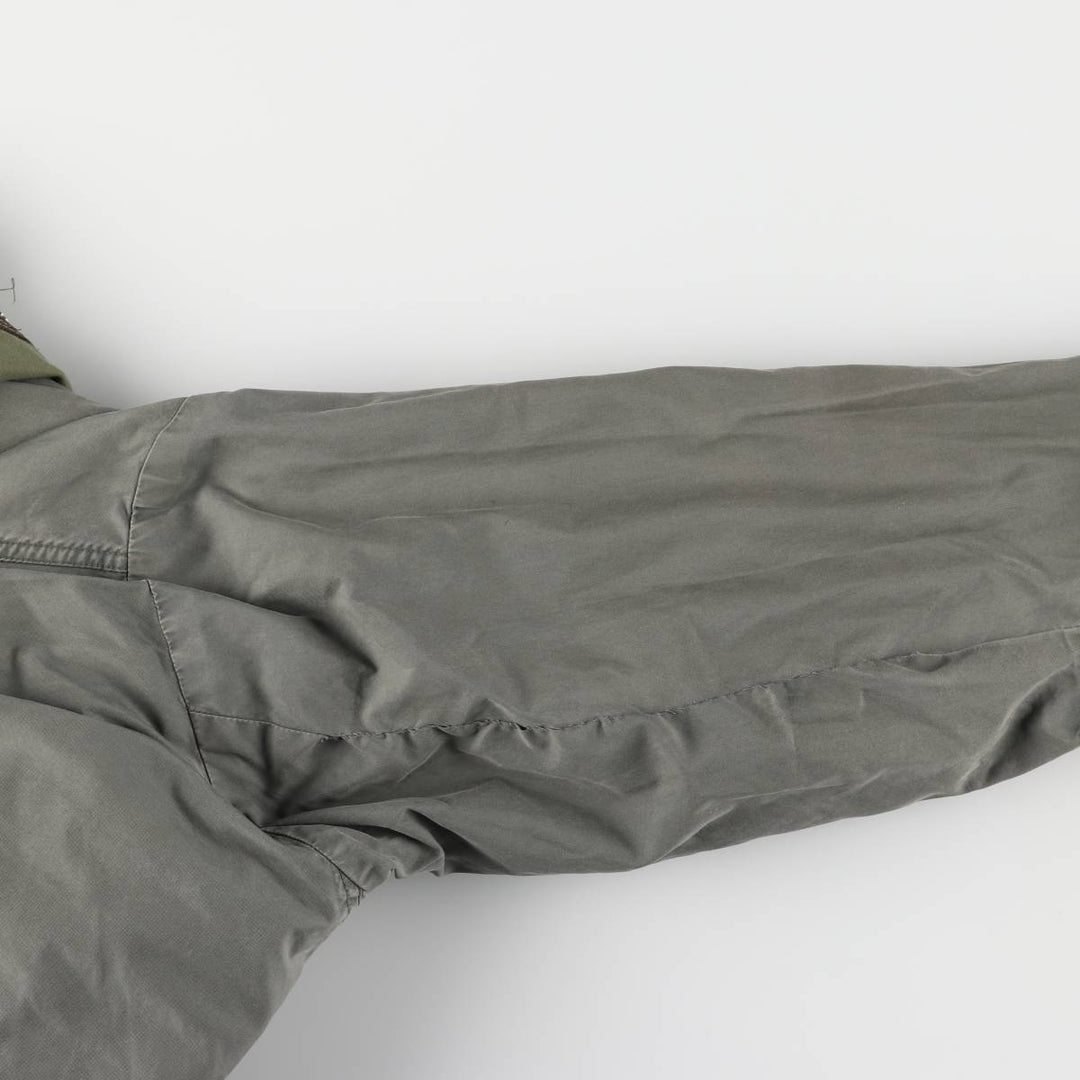 US Army M-65 2nd Paint Military Field Jacket, Men's Size L unclear Khaki type Vintage Second Hand