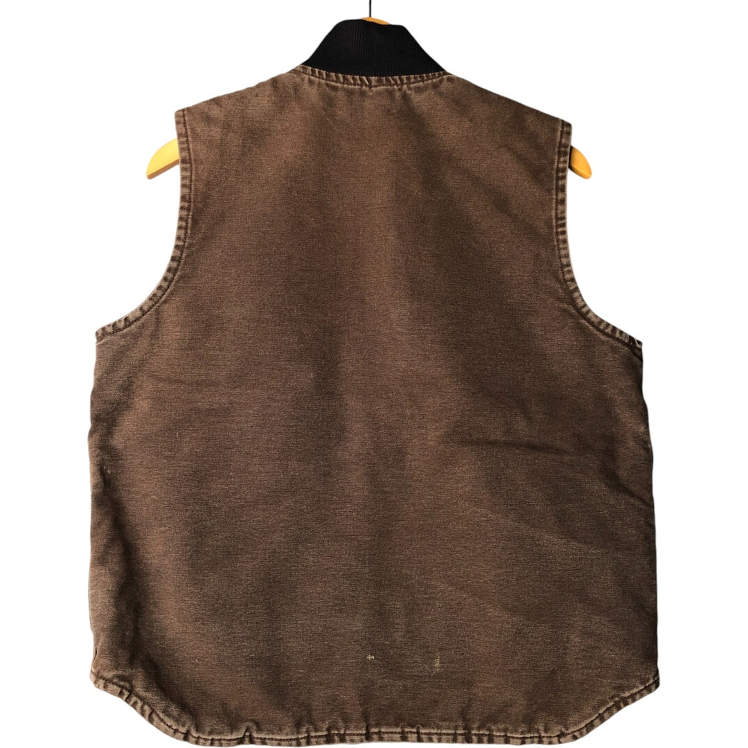 Carhartt Classic Padded Duck Vest, Men's Medium cotton brown type Vintage Second Hand
