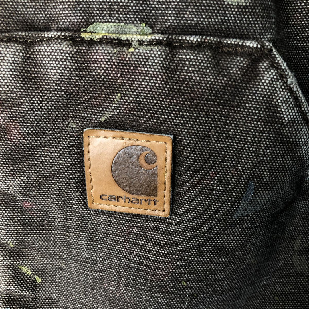 Carhartt Classic Padded Duck Vest, Men's Medium cotton brown type Vintage Second Hand