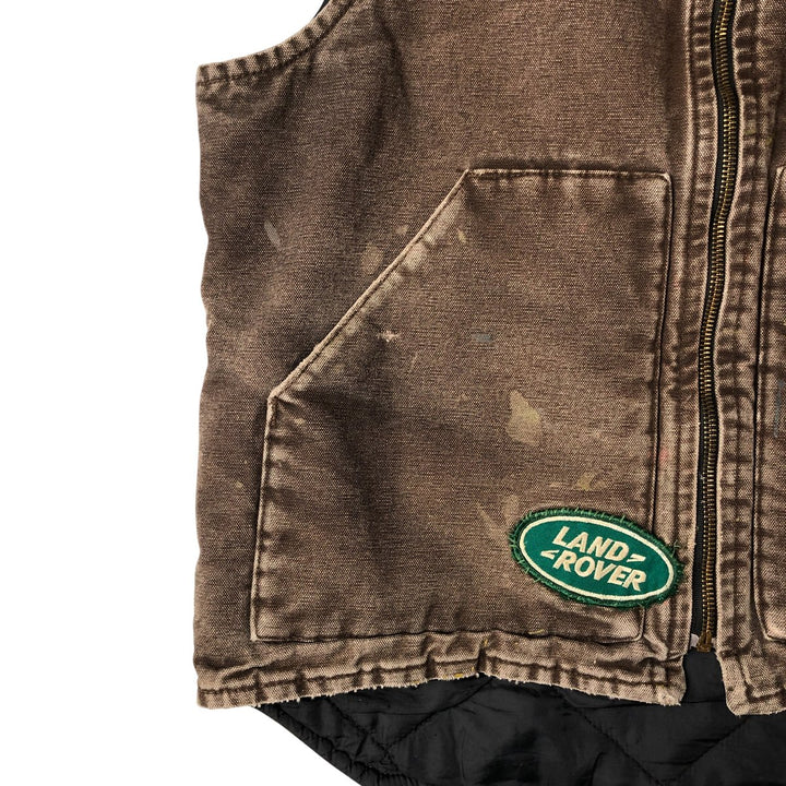 Carhartt Classic Padded Duck Vest, Men's Medium cotton brown type Vintage Second Hand