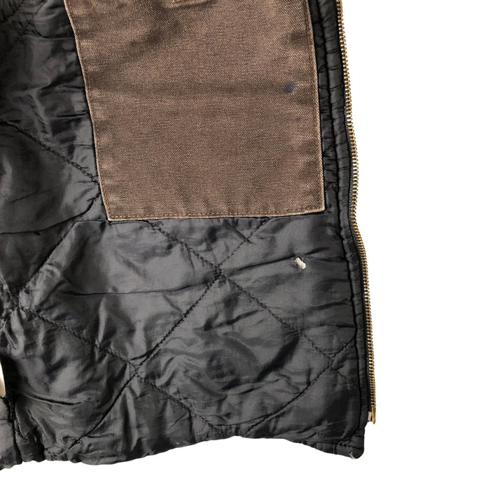 Carhartt Classic Padded Duck Vest, Men's Medium cotton brown type Vintage Second Hand