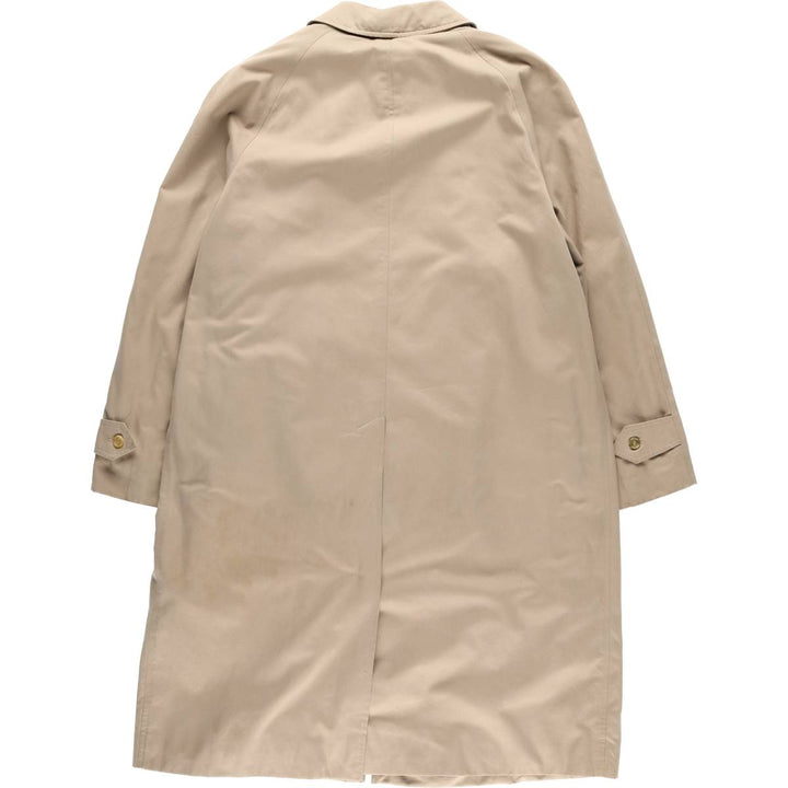 Burberry's Balmacaan coat, men's size M cotton Beige type Vintage Second Hand
