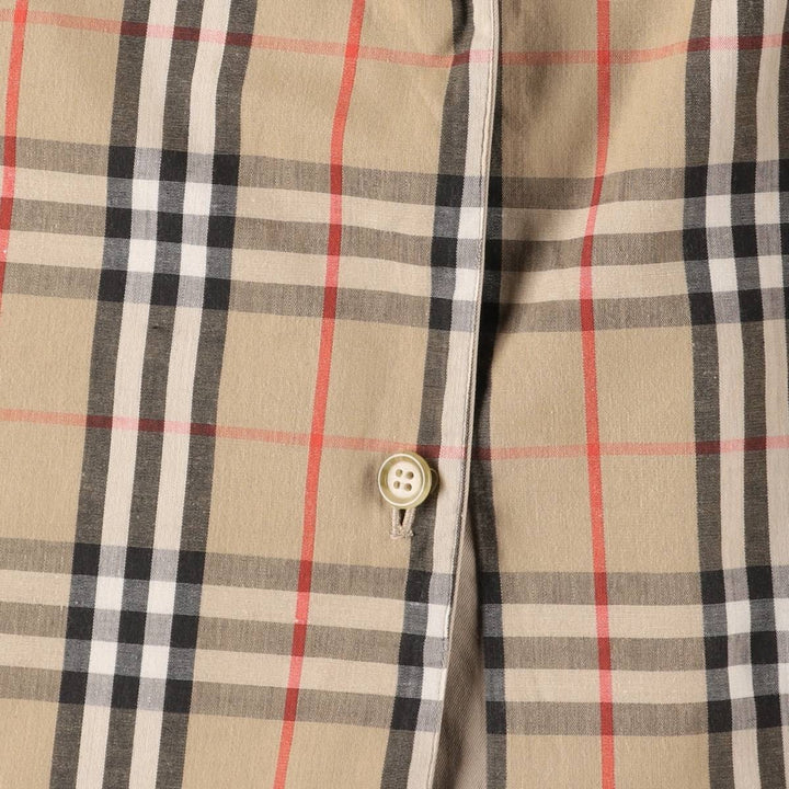 Burberry's Balmacaan coat, men's size M cotton Beige type Vintage Second Hand