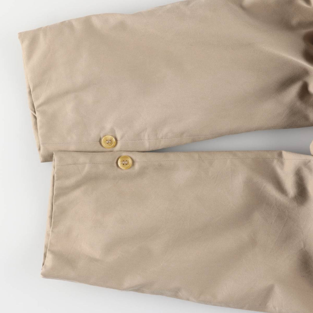 Burberry's Balmacaan coat, men's size M cotton Beige type Vintage Second Hand