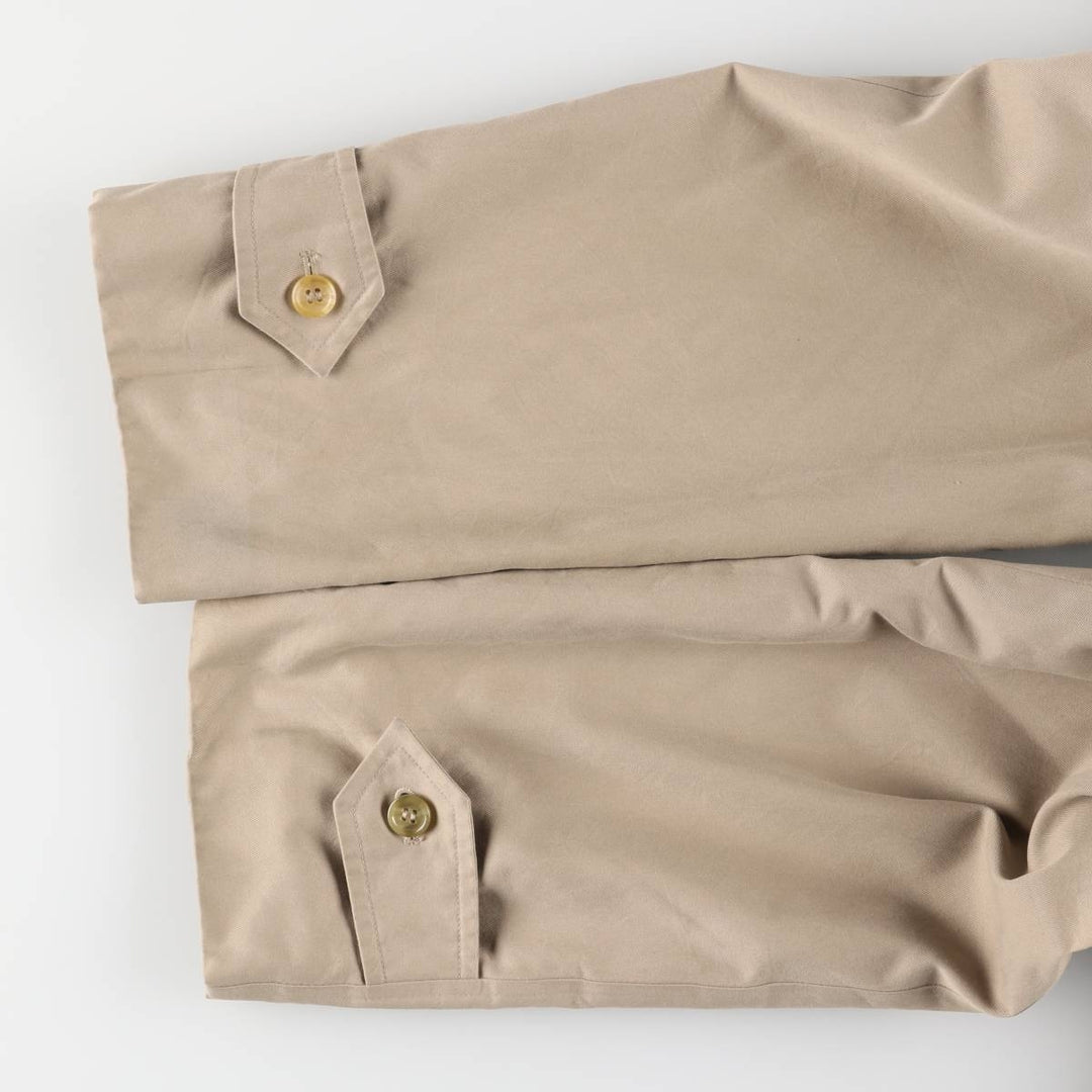 Burberry's Balmacaan coat, men's size M cotton Beige type Vintage Second Hand