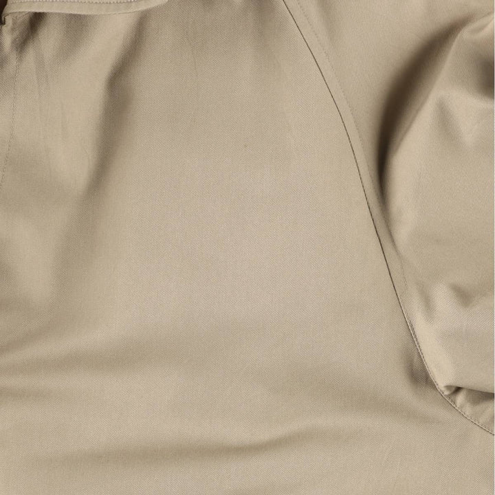 Burberry's Balmacaan Coat, Made in England, Men's Size L cotton Beige type Vintage Second Hand