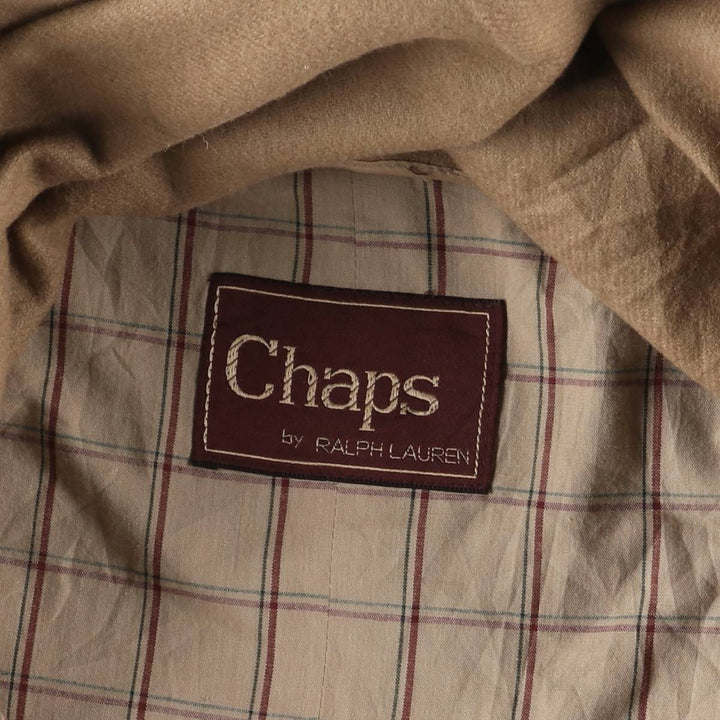 Vintage 80s-90'S Ralph Lauren Chaps trench coat, men's size M cotton Beige type Vintage Second Hand