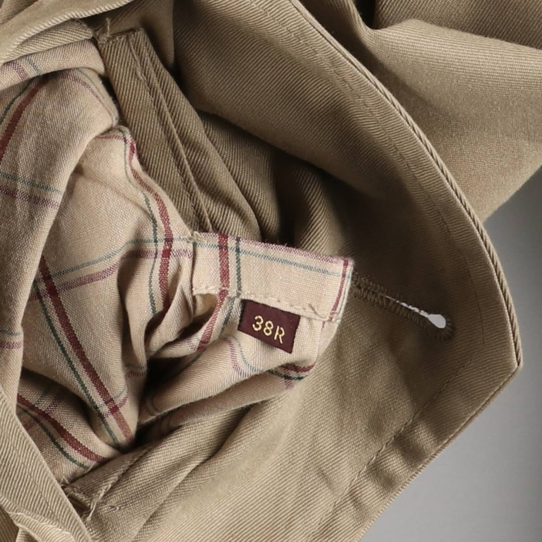 Vintage 80s-90'S Ralph Lauren Chaps trench coat, men's size M cotton Beige type Vintage Second Hand