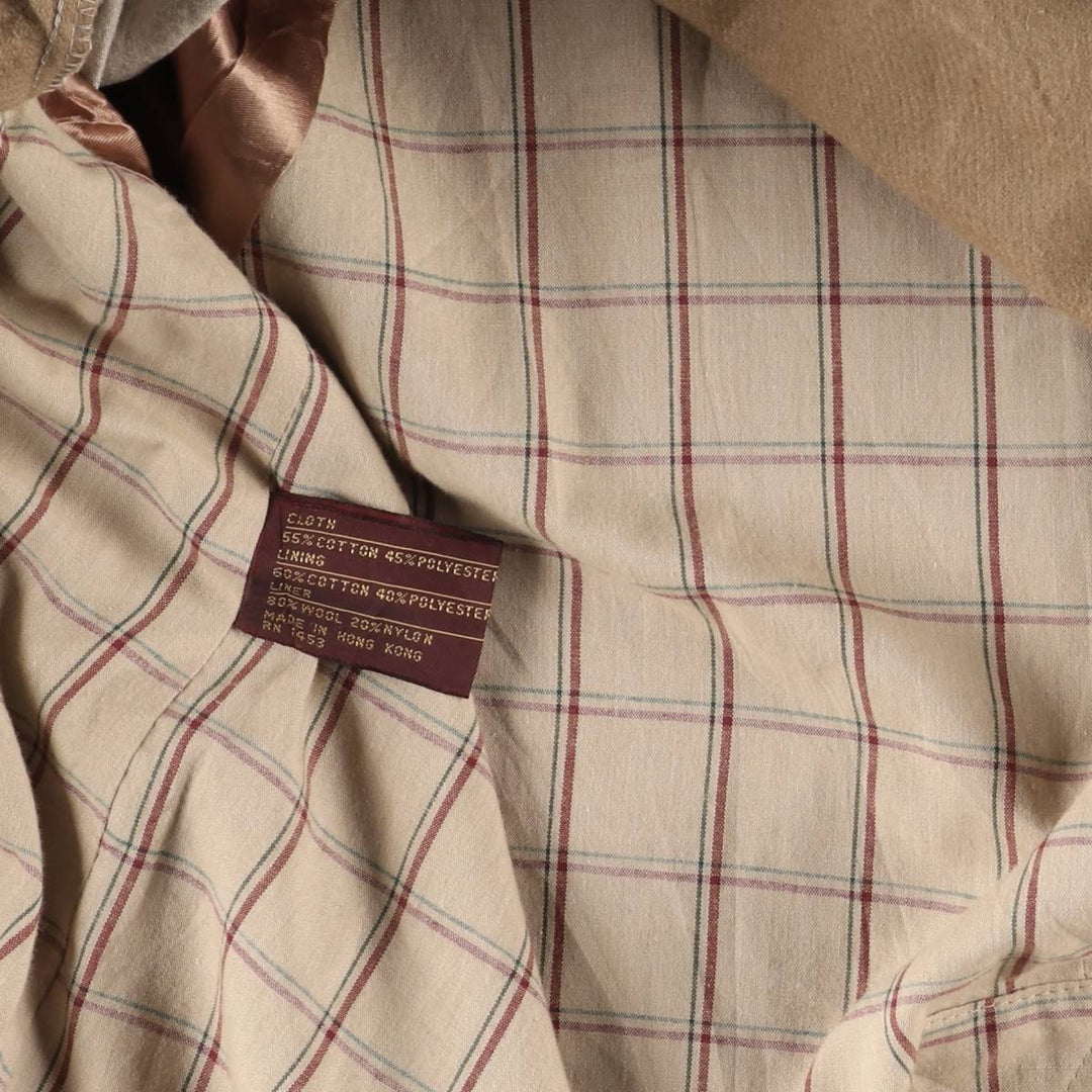 Vintage 80s-90'S Ralph Lauren Chaps trench coat, men's size M cotton Beige type Vintage Second Hand