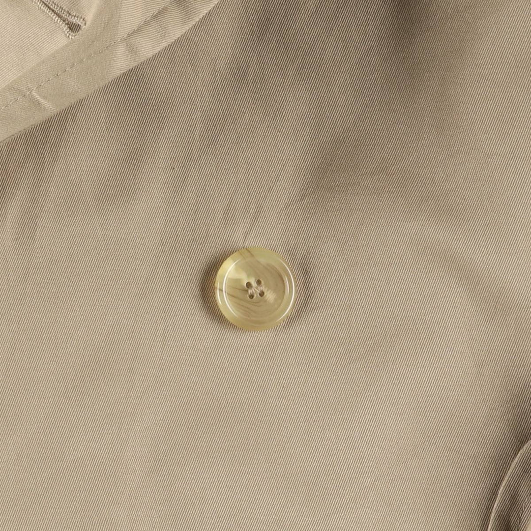 Vintage 80s-90'S Ralph Lauren Chaps trench coat, men's size M cotton Beige type Vintage Second Hand