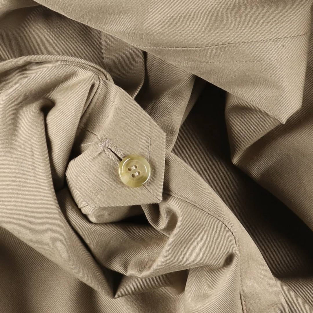 Vintage 80s-90'S Ralph Lauren Chaps trench coat, men's size M cotton Beige type Vintage Second Hand