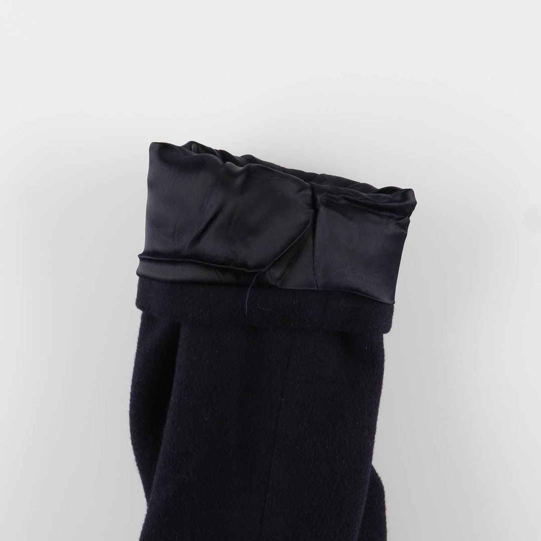 Simon's Copley Square Cashmere Chesterfield Coat, Men's Size Medium Cashmere navy blue type Vintage Second Hand