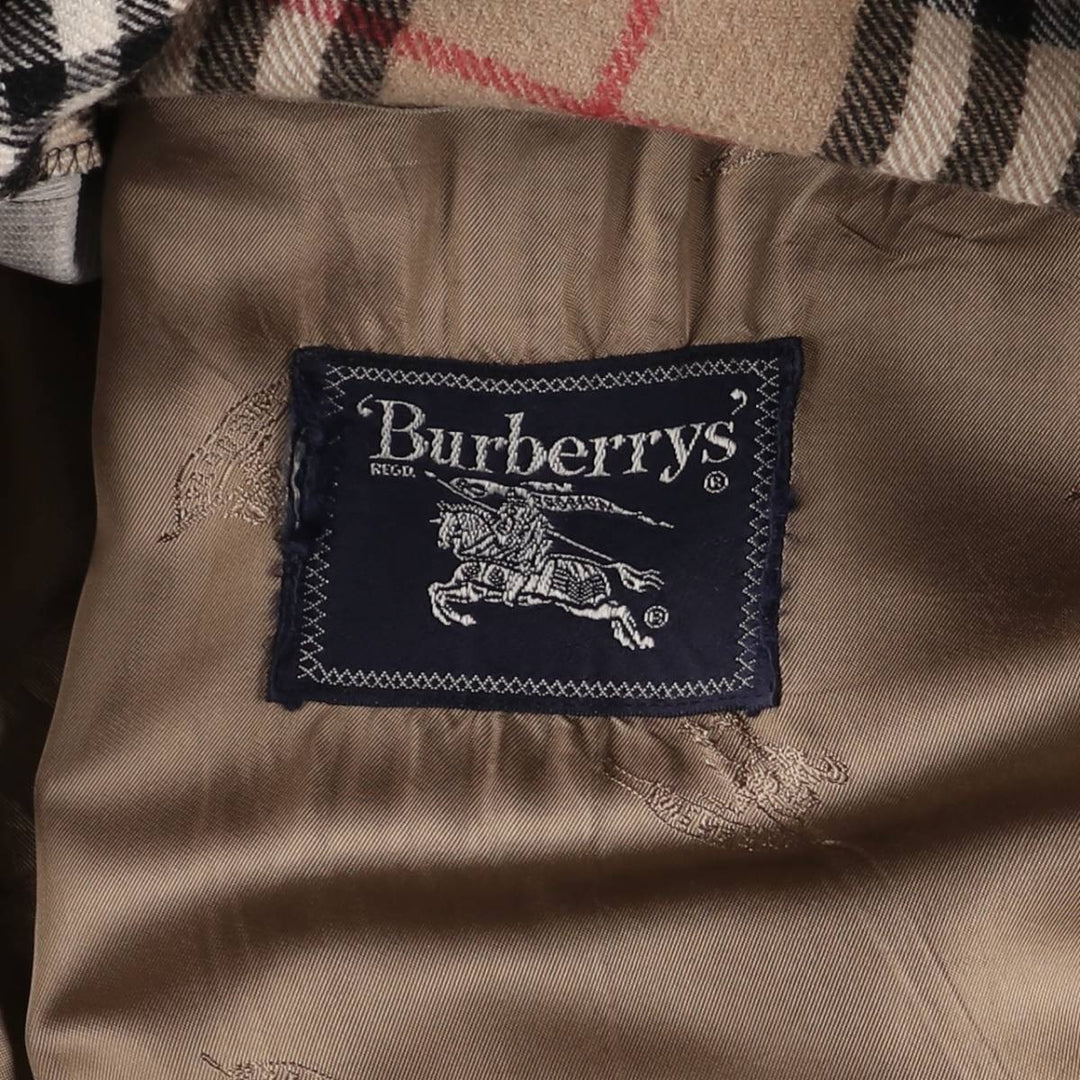 Burberry's Balmacaan coat, men's XL size unclear Beige type Vintage Second Hand