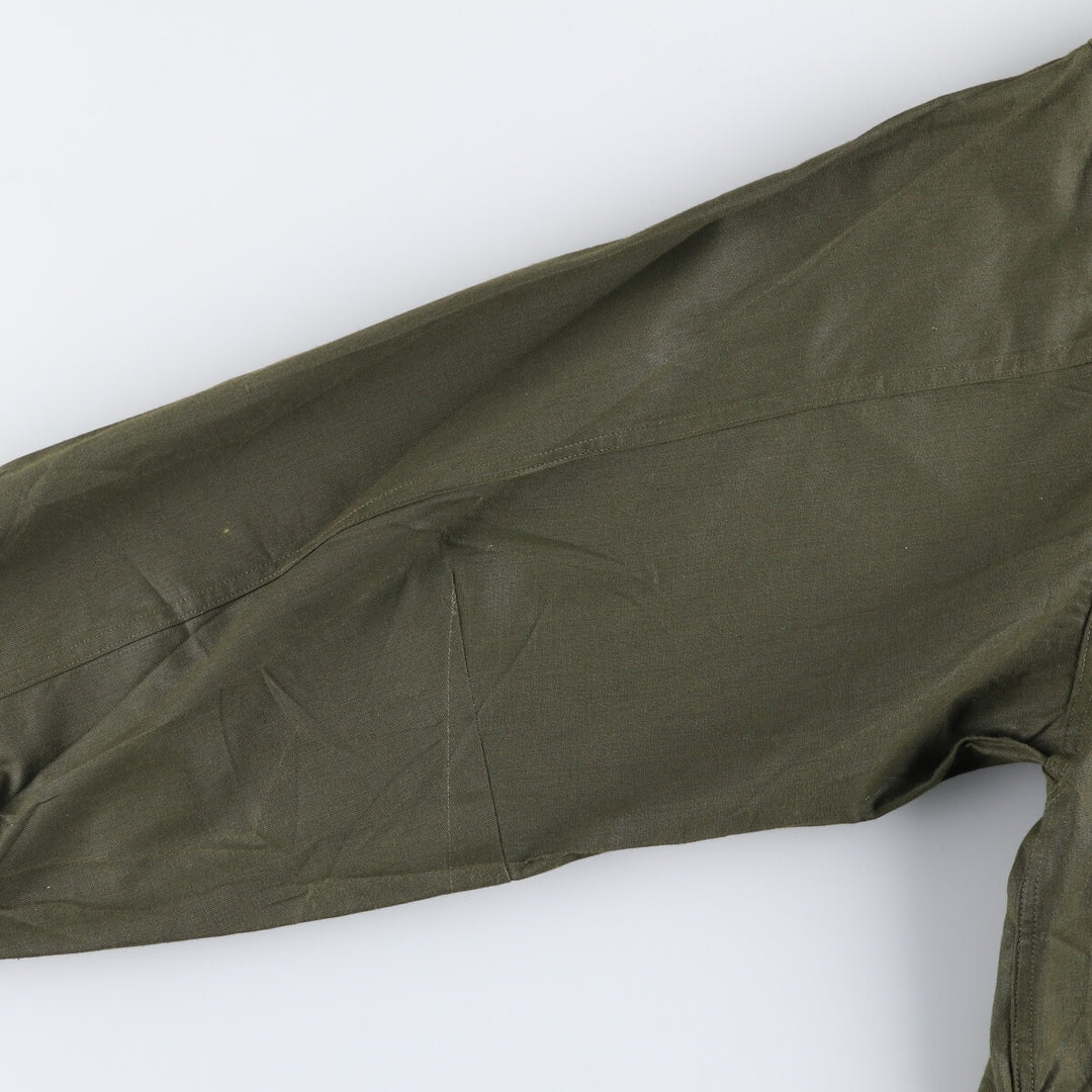 Vintage 1960'S Gas Protective Coat, Military Coat, Made in USA, Medium, Men's Size M unclear Khaki type Vintage Second Hand
