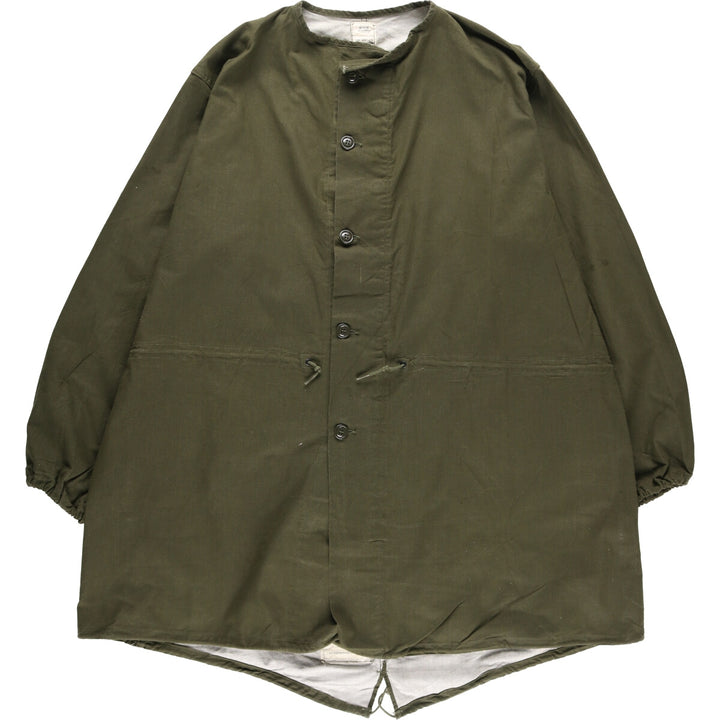 Vintage 1960'S Gas Protective Coat, Military Coat, Made in USA, Medium, Men's Size M unclear Khaki type Vintage Second Hand