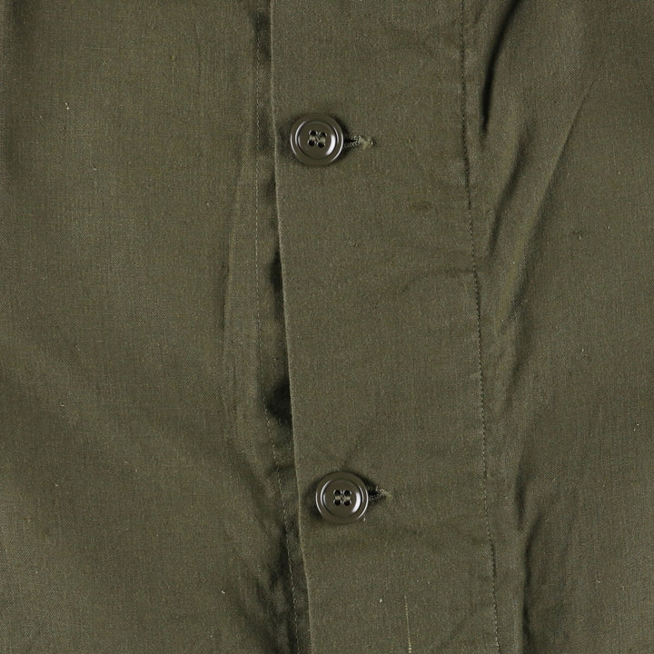 Vintage 1960'S Gas Protective Coat, Military Coat, Made in USA, Medium, Men's Size M unclear Khaki type Vintage Second Hand