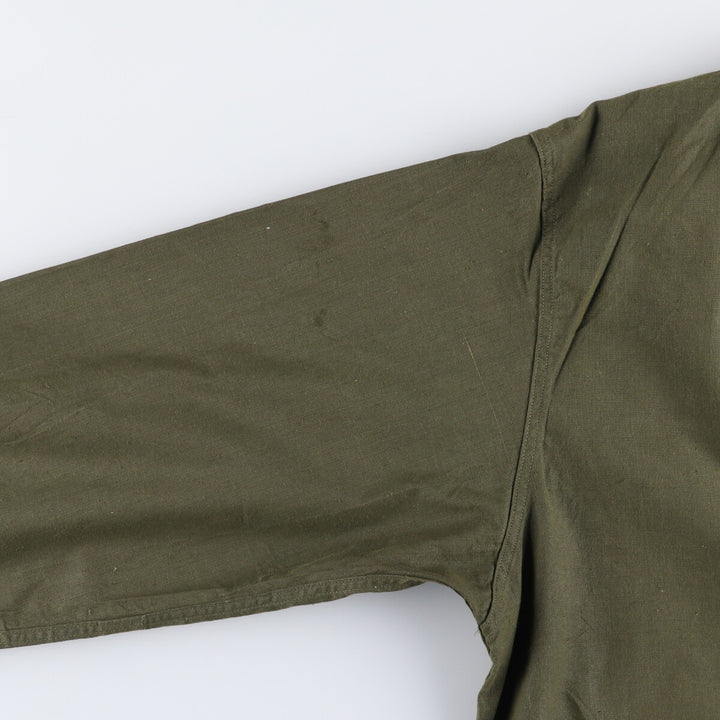 Vintage 1960'S Gas Protective Coat, Military Coat, Made in USA, Medium, Men's Size M unclear Khaki type Vintage Second Hand