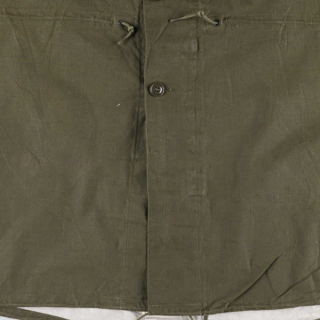 Vintage 1960'S Gas Protective Coat, Military Coat, Made in USA, Medium, Men's Size M unclear Khaki type Vintage Second Hand