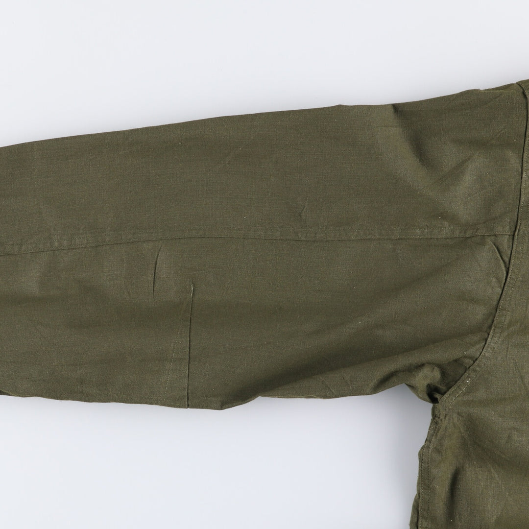 Vintage 1960'S Gas Protective Coat, Military Coat, Made in USA, Medium, Men's Size M unclear Khaki type Vintage Second Hand