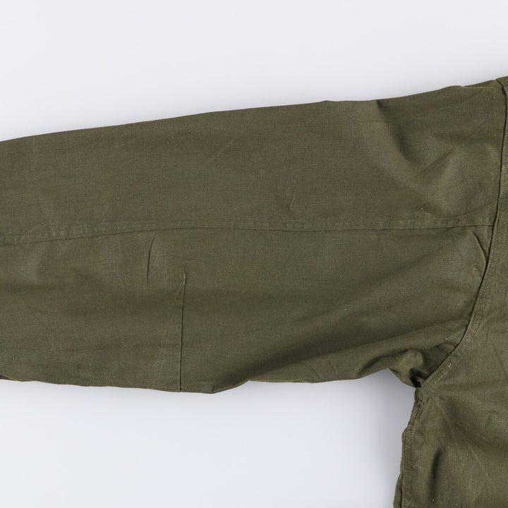 Vintage 1960'S Gas Protective Coat, Military Coat, Made in USA, Medium, Men's Size M unclear Khaki type Vintage Second Hand