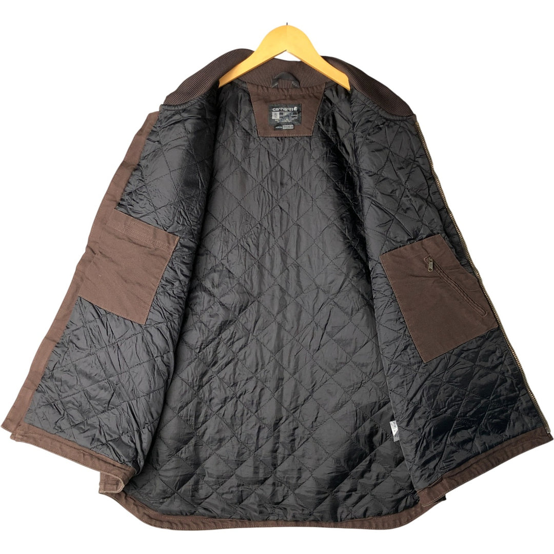 Carhartt Loose Fit Padded Duck Vest, Men's XL cotton brown type Vintage Second Hand