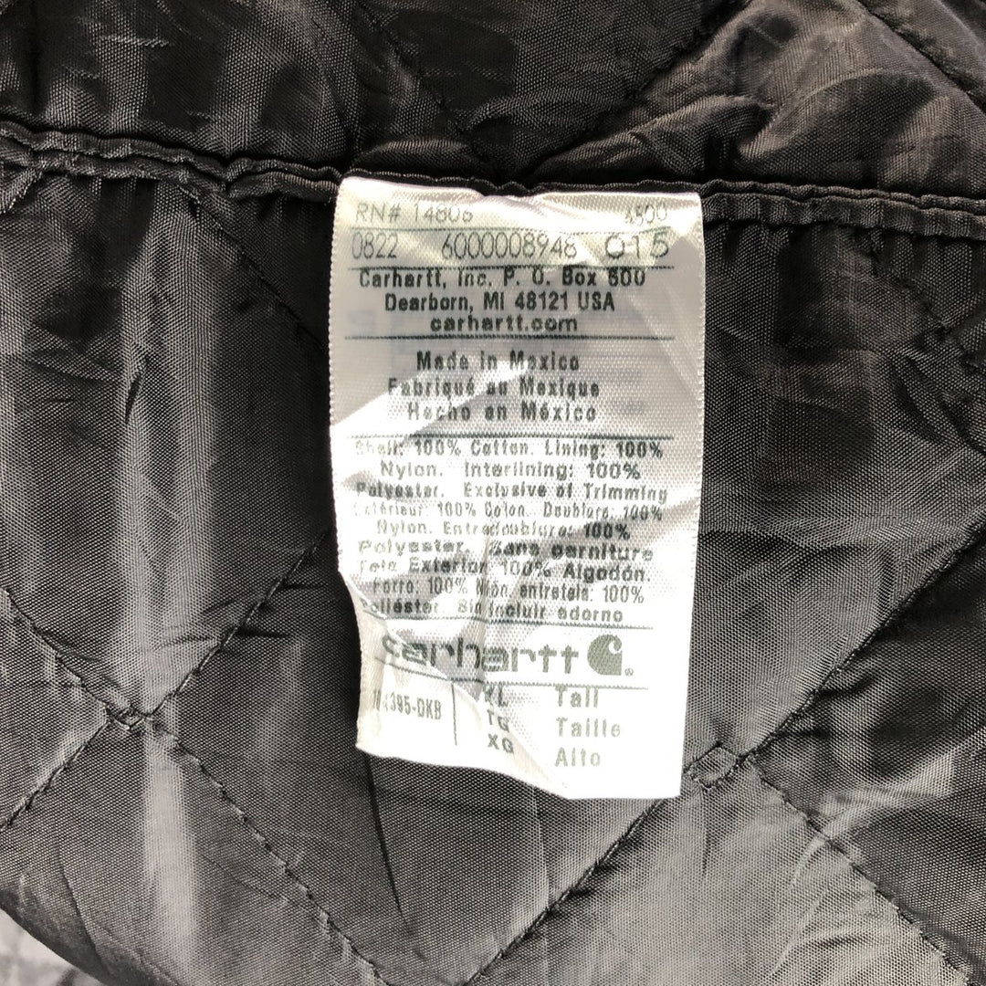 Carhartt Loose Fit Padded Duck Vest, Men's XL cotton brown type Vintage Second Hand
