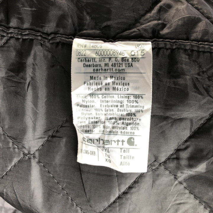 Carhartt Loose Fit Padded Duck Vest, Men's XL cotton brown type Vintage Second Hand