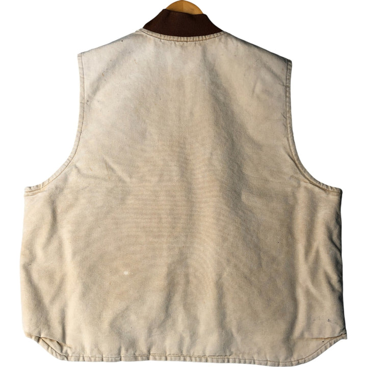 Carhartt Classic Padded Duck Vest, Men's XL unclear Beige type Vintage Second Hand