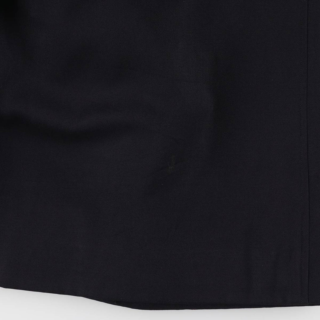 Vintage 1980'S Burberry Balmacaan coat, made in England, size M, men's wool navy blue type Vintage Second Hand