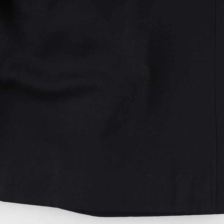 Vintage 1980'S Burberry Balmacaan coat, made in England, size M, men's wool navy blue type Vintage Second Hand