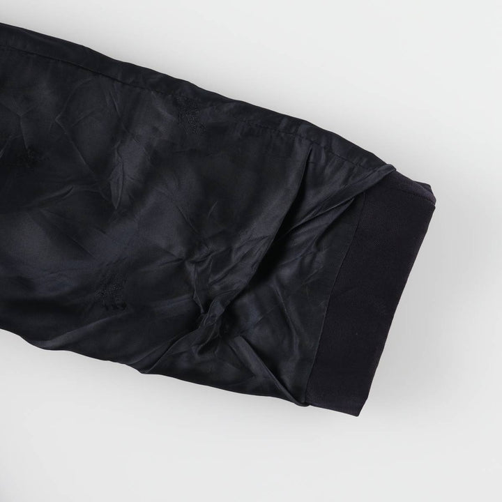 Vintage 1980'S Burberry Balmacaan coat, made in England, size M, men's wool navy blue type Vintage Second Hand