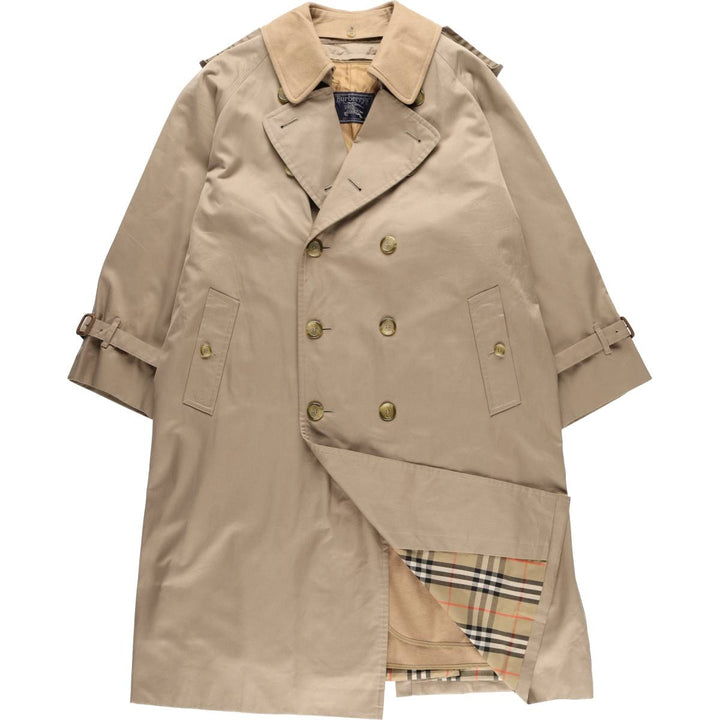 Burberry's Burberrys of London trench coat, men's size L cotton Beige type Vintage Second Hand