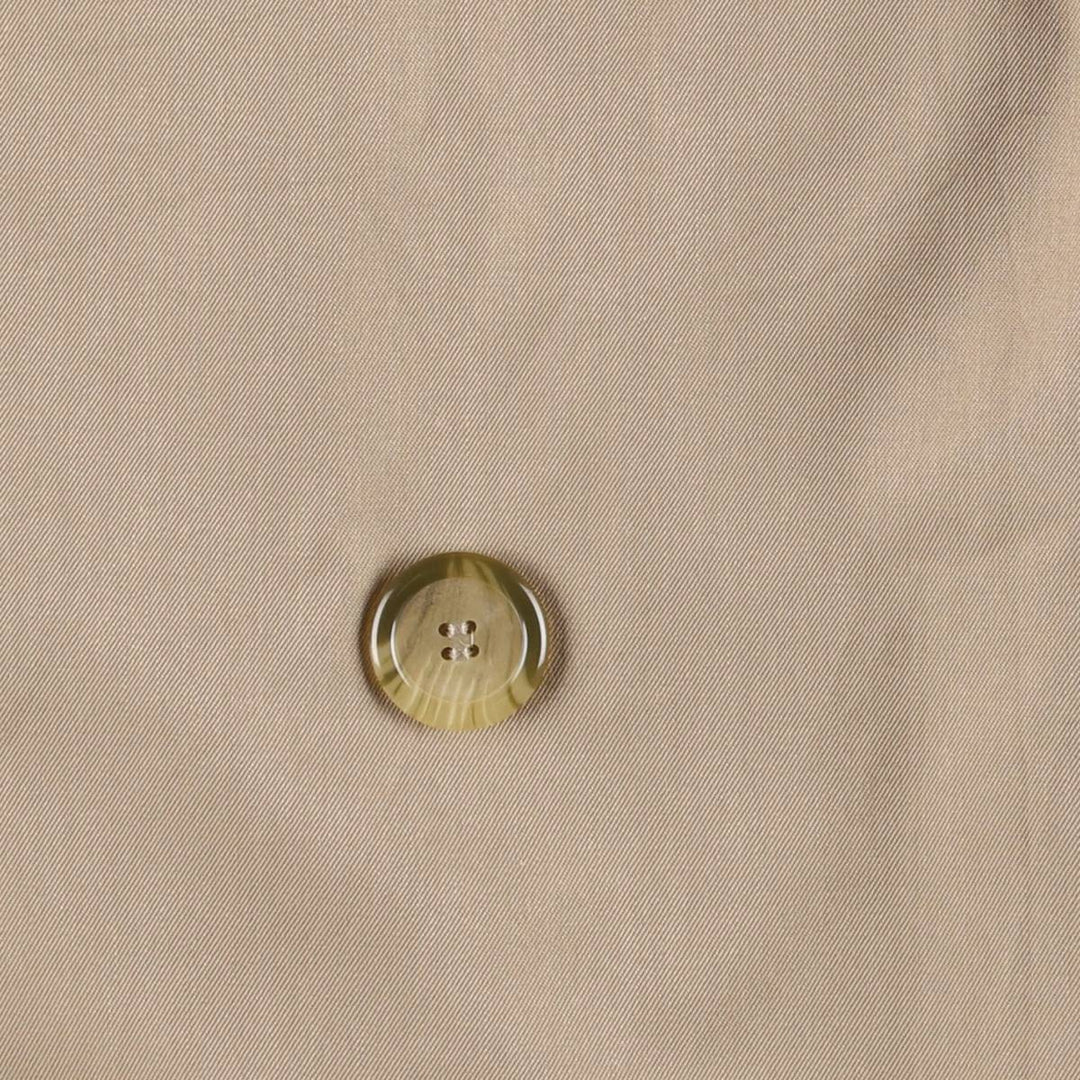 Burberry's Burberrys of London trench coat, men's size L cotton Beige type Vintage Second Hand