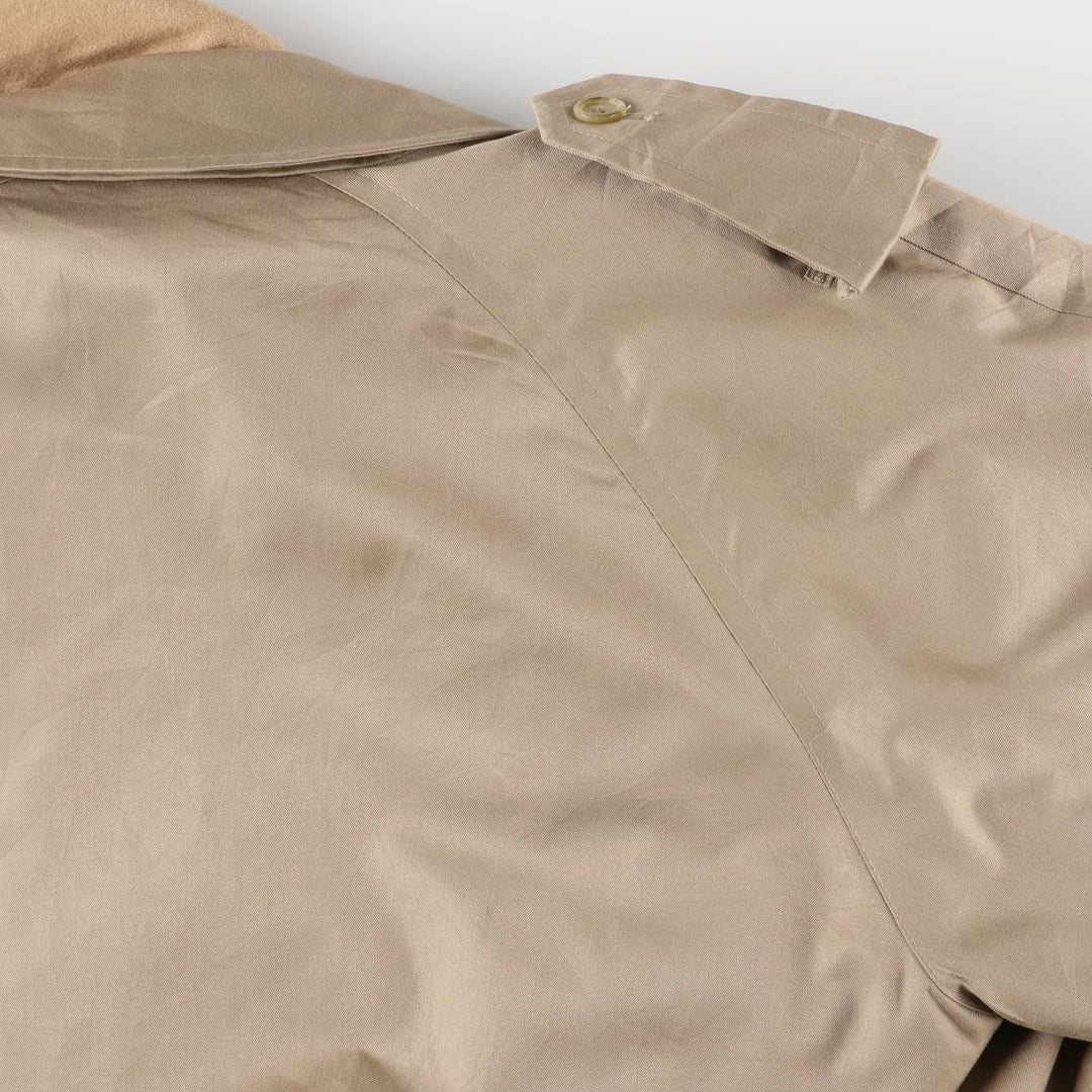 Burberry's Burberrys of London trench coat, men's size L cotton Beige type Vintage Second Hand
